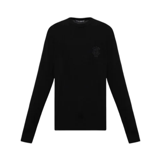 Dg Embroidered Crewneck Jumper