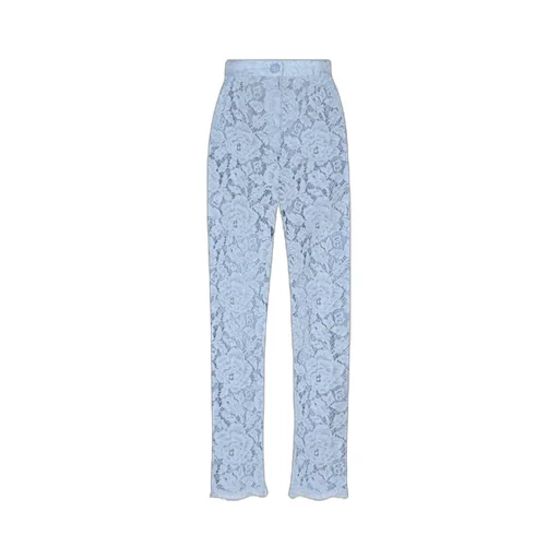 Embroidered Lace Trousers