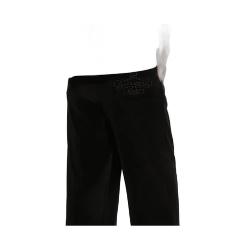 Dg Logo Embroidered Chenille Jogging Pants