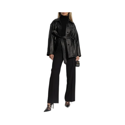 Flared Stretch Twill Pants