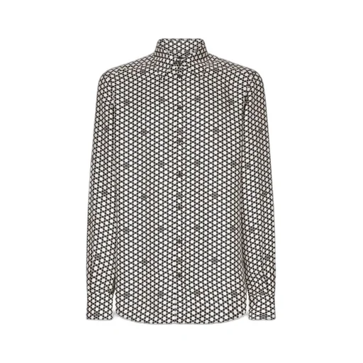 Dg Printed Martini-Fit Shirt