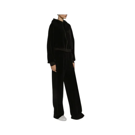 Dg Logo Embroidered Chenille Jogging Pants