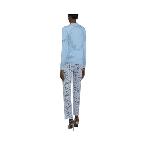 Embroidered Lace Trousers