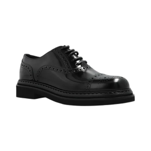 Lace-Up Platform Shoes