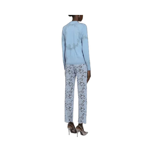 Embroidered Lace Trousers