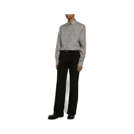 Dg Printed Martini-Fit Shirt