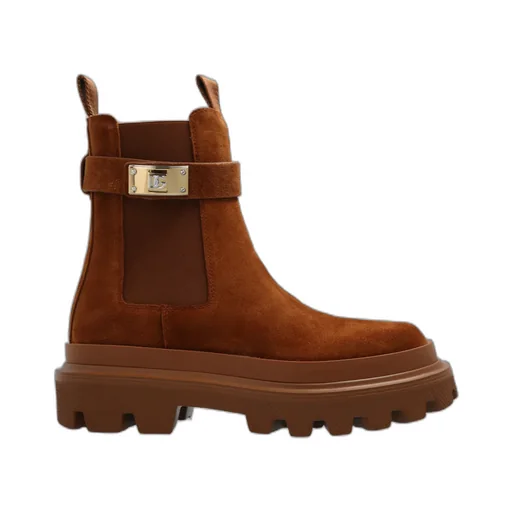 Logo Plaque Chelsea Boots