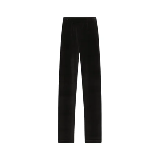 Dg Logo Embroidered Chenille Jogging Pants