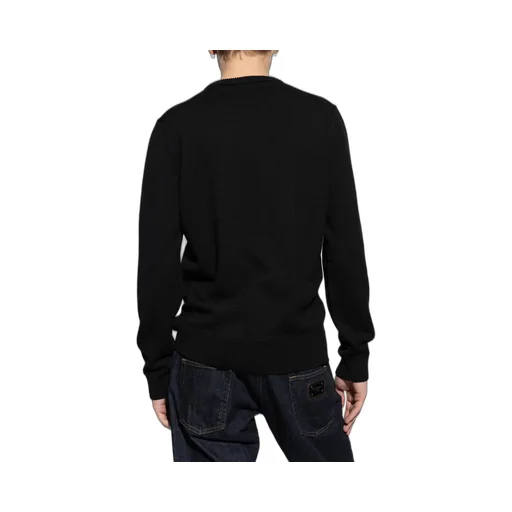 Dg Logo Detailed Crewneck Jumper