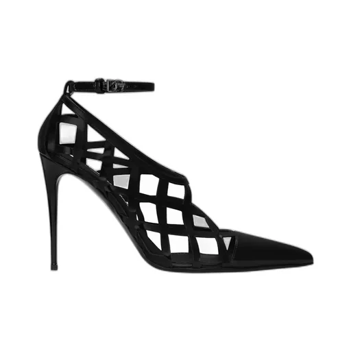 Dg Logo Polished Pumps