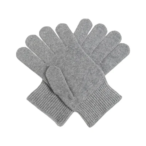 Logo-Intarsia Cashmere Gloves