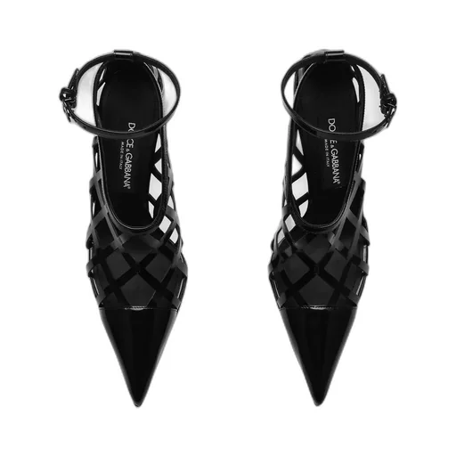 Dg Logo Polished Pumps