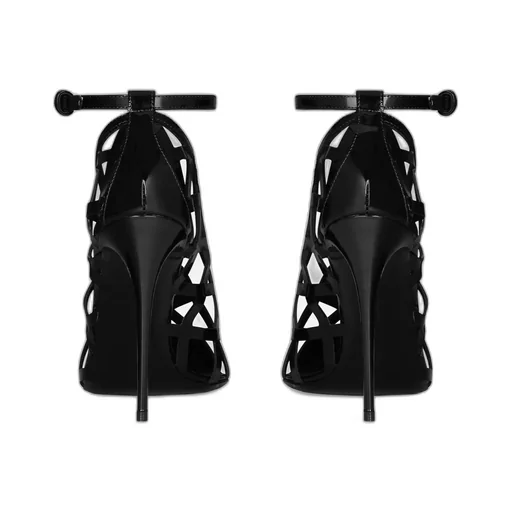 Dg Logo Polished Pumps