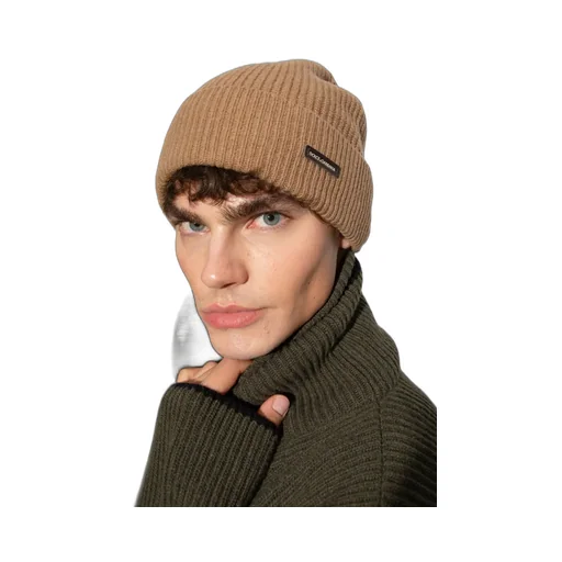 Logo Patch Knitted Beanie