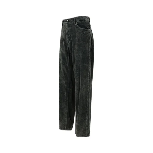 Logo Patch Corduroy Pants
