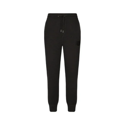 Dg Logo Patch Drawstring Pants