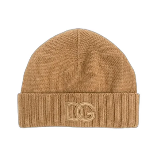Logo Patch Knitted Beanie