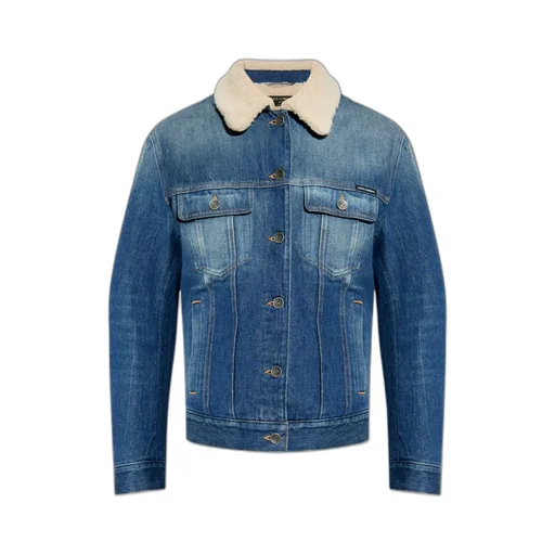 Logo Plaque Denim Jacket