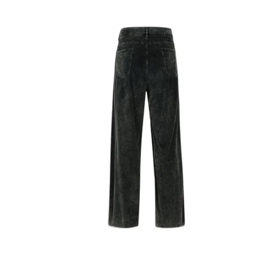 Logo Patch Corduroy Pants