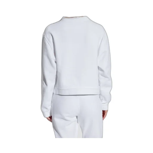 Logo Embroidered Crewneck Sweatshirt