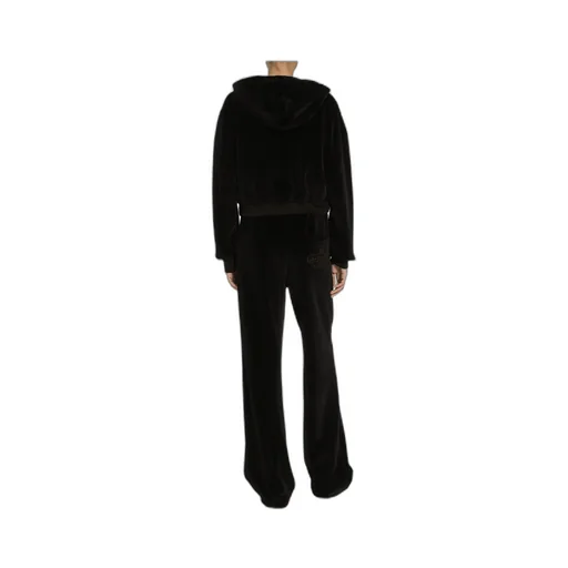 Dg Logo Embroidered Chenille Jogging Pants