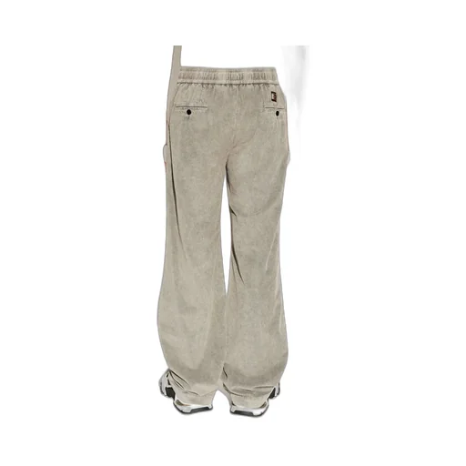 Logo Plaque Corduroy Trousers