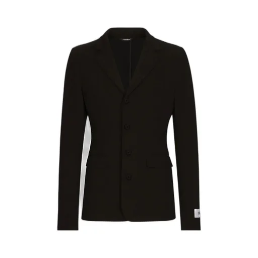 Single-Breasted Straight Hem Blazer
