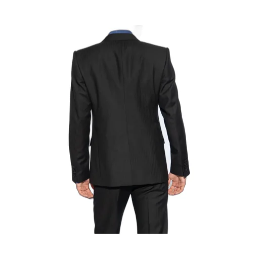 Herringbone Single-Breasted Blazer