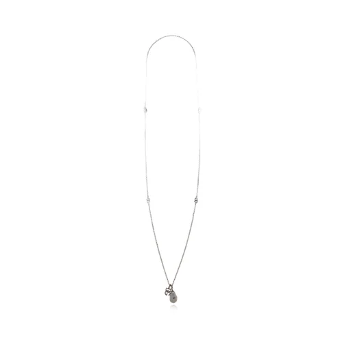 Dg Logo Teardrop Necklace