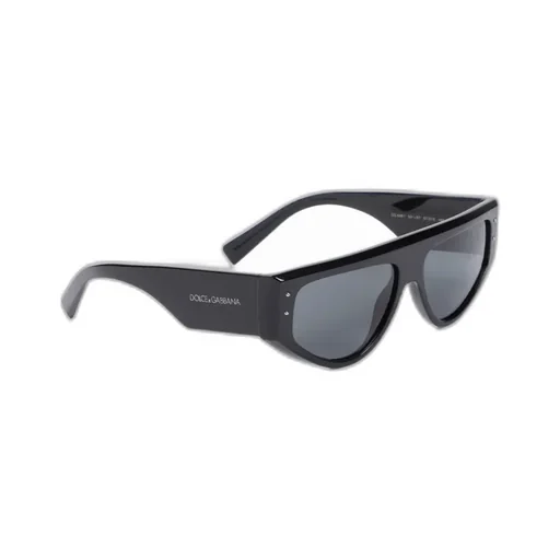 Rectangular Logo Sunglasses
