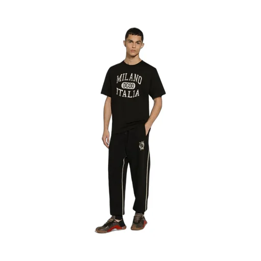 Dg Logo Printed Jogging Pants