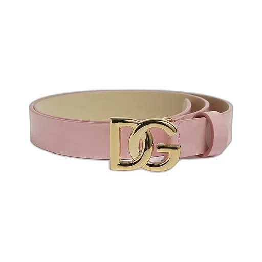 Logo Plaque Buckle Belt