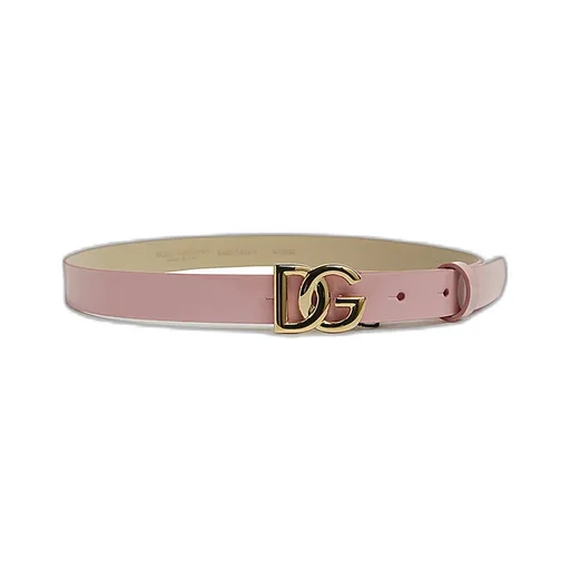 Logo Plaque Buckle Belt