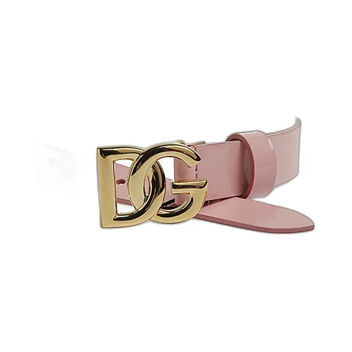 Logo Plaque Buckle Belt
