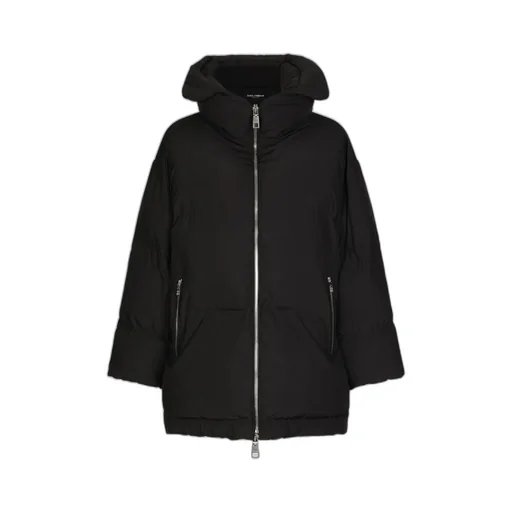 Oversized Zip-Up Puffer Jacket