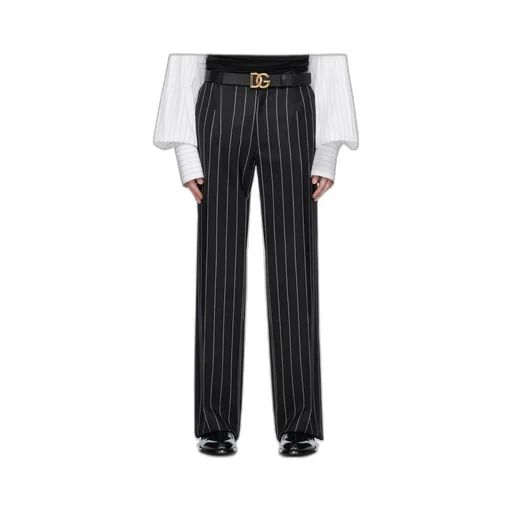 Straight-Leg Casual Pants