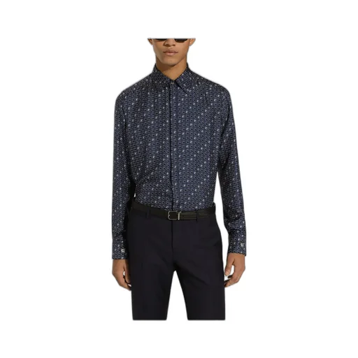 Printed Martini-Fit Shirt