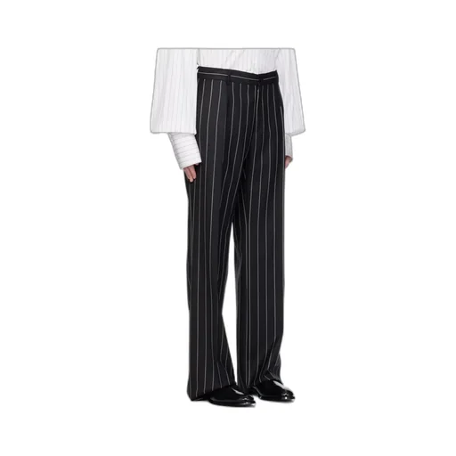 Straight-Leg Casual Pants