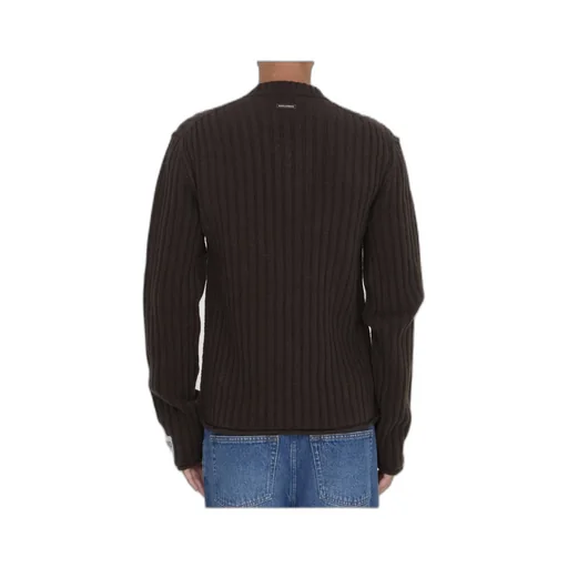 V-Neck Knitted Jumper