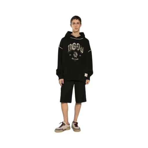 Logo Printed Oversize Hoodie