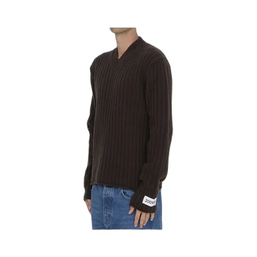 V-Neck Knitted Jumper