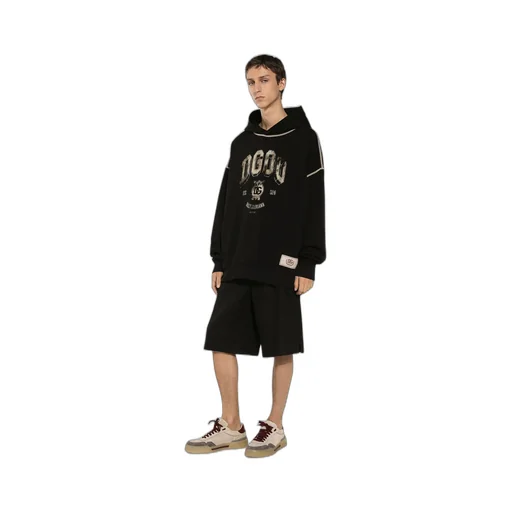 Logo Printed Oversize Hoodie