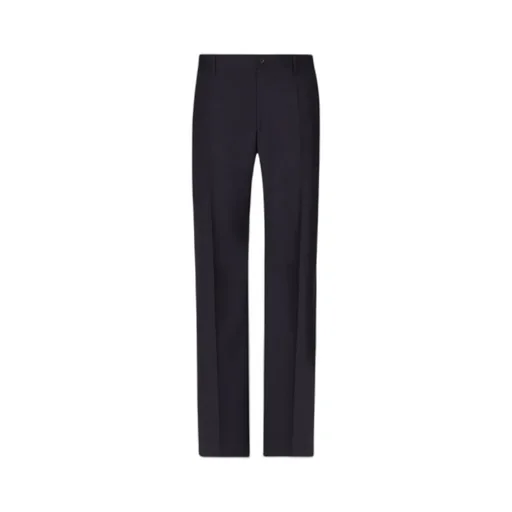 Linen-Blend Trousers
