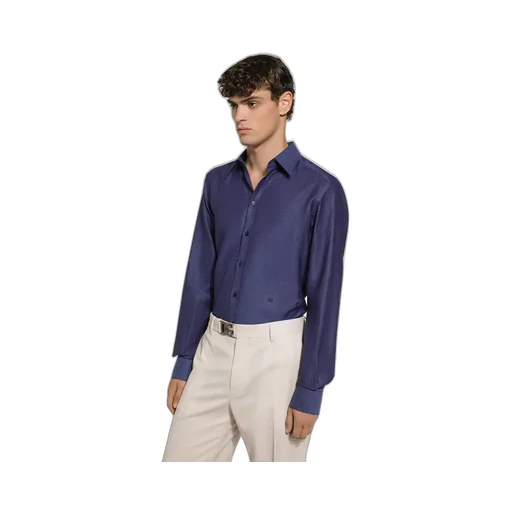 Logo Embroidered Buttoned Shirt