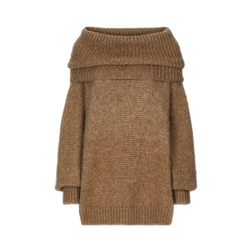 Oversized Turtleneck Knitted Jumper