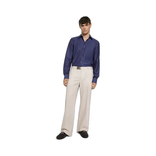 Logo Embroidered Buttoned Shirt