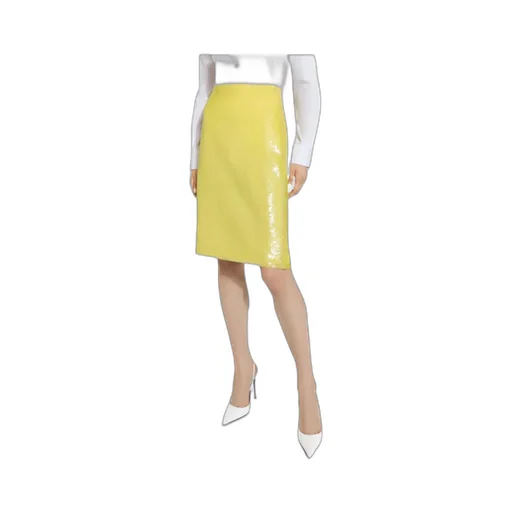 Sequin-Embellished Pencil Skirt