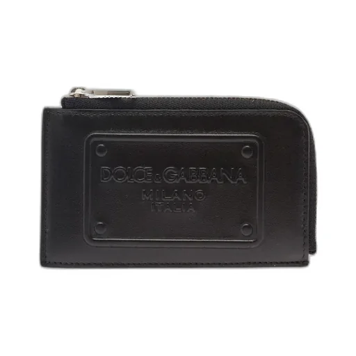 Logo-Embossed Zipped Wallet