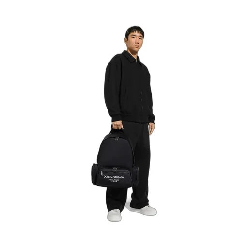 Logo Detailed Zipped Backpack