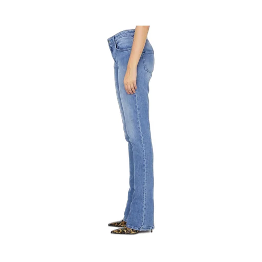 Logo Plaque Bootcut Jeans